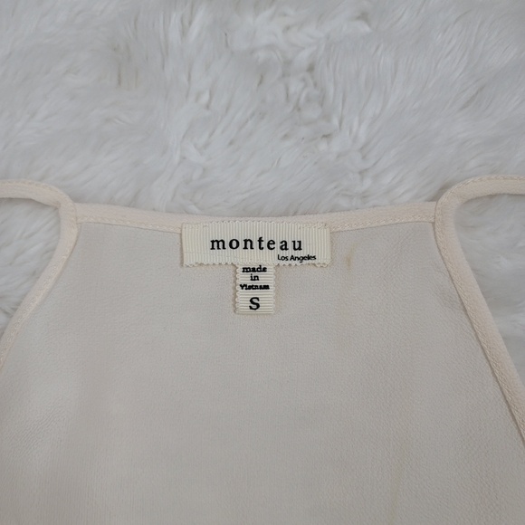 MONTEAU Blouse in Beige - Picture 11 of 13